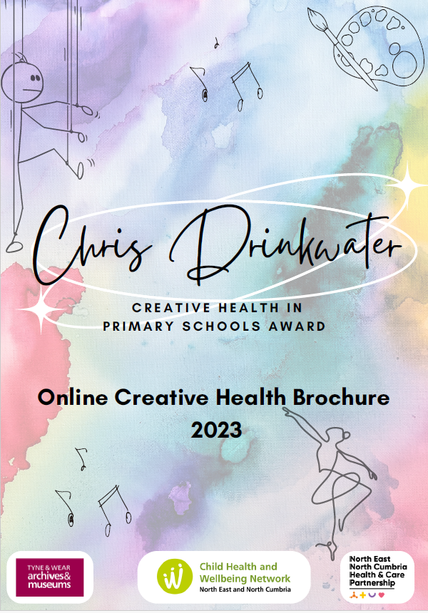 Creative arts brochure cover