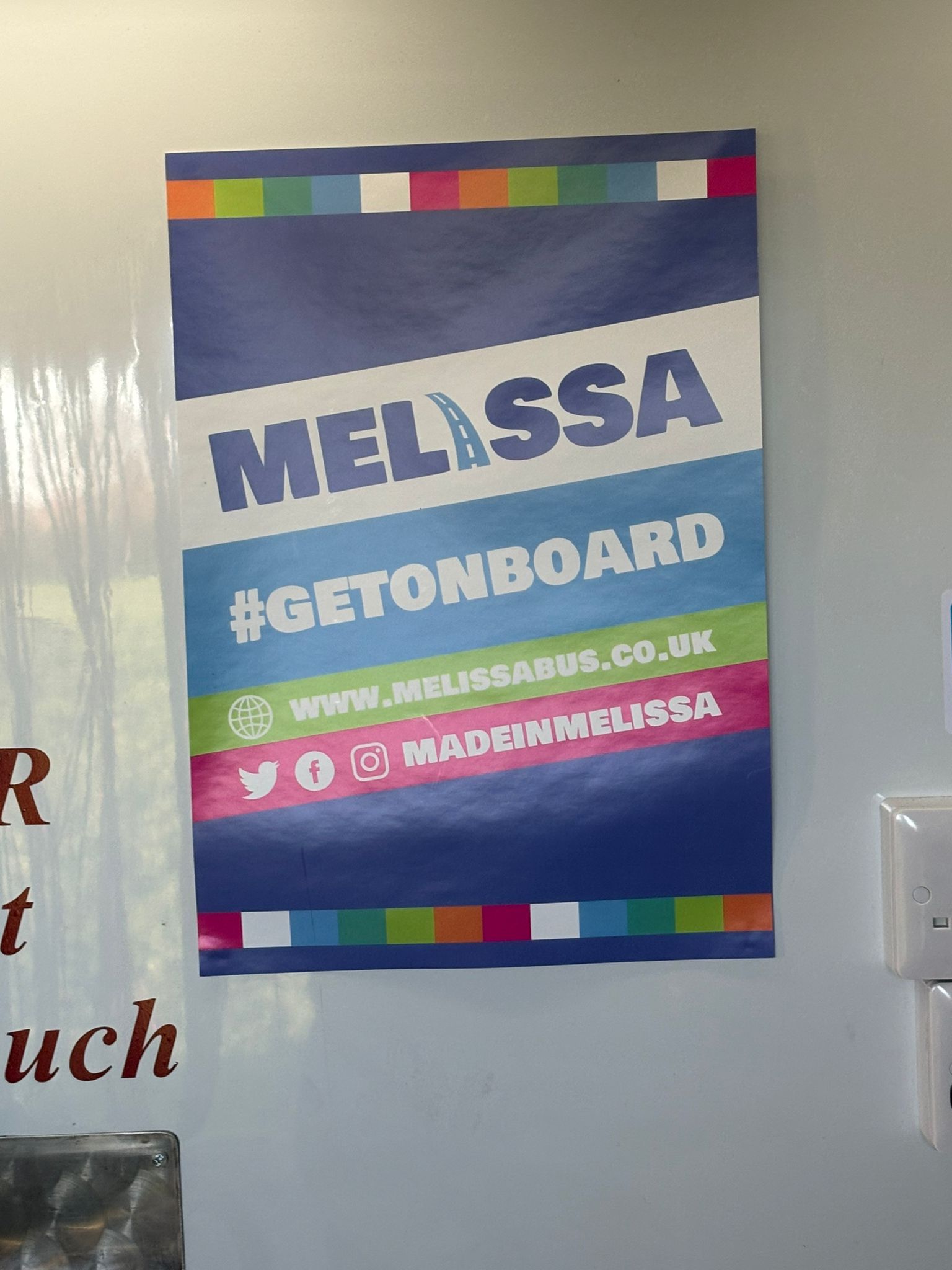 Melissa bus flyer