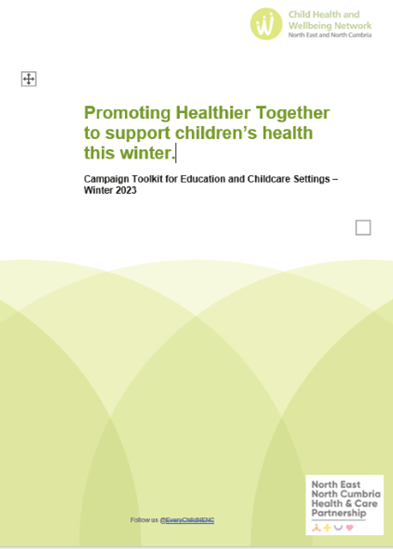 Thumbnail promoting the HT website and app to support childrens health this winter