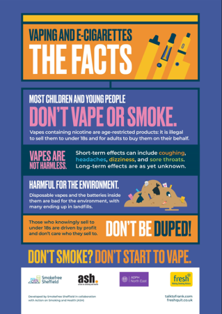 Vaping poster the facts